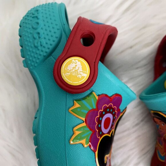 Crocs Disney Baby Toddler 4C Elena of Avalor Clogs Slip On Water Shoes - Picture 4 of 7